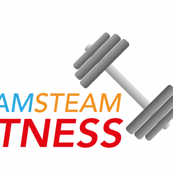Team Steam Fitness Logo - Vector Image